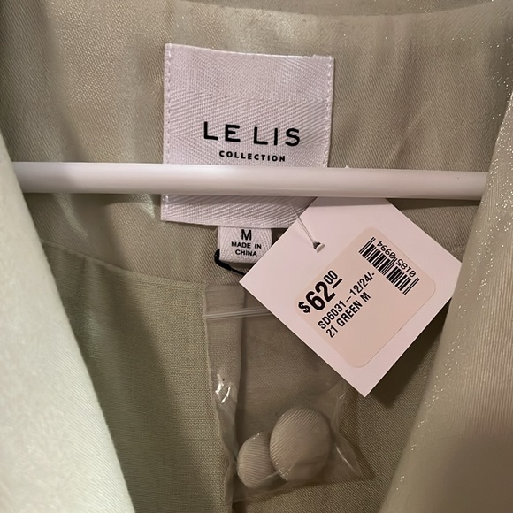 Blu Spero Shimmery Light Green Dress - Picture 3 of 6